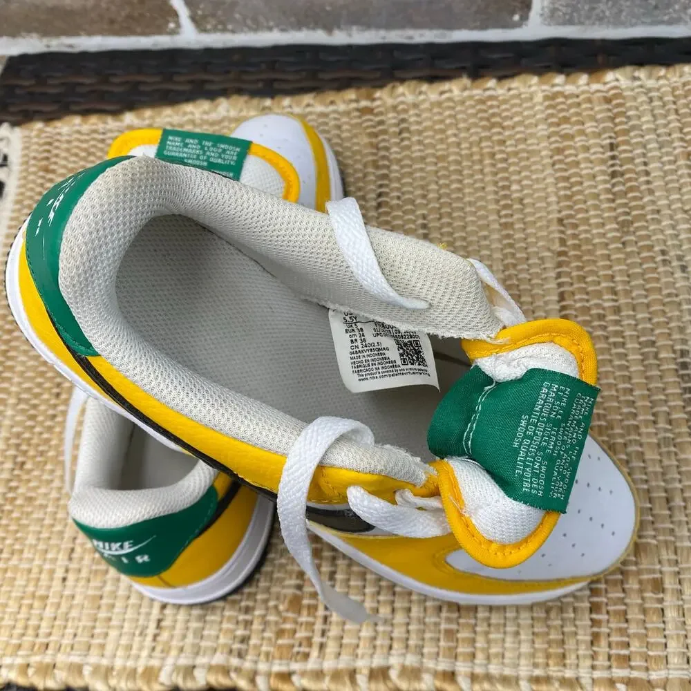 Nike Air Force 1 GS Oakland Athletics Sneakers FN8008-700 Size 5.5Y